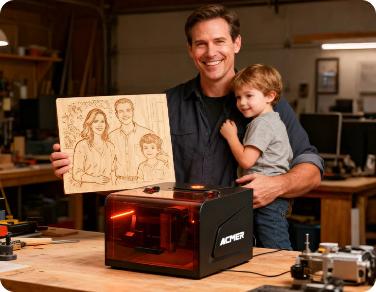 ACMER laser engraving machine-hobbies