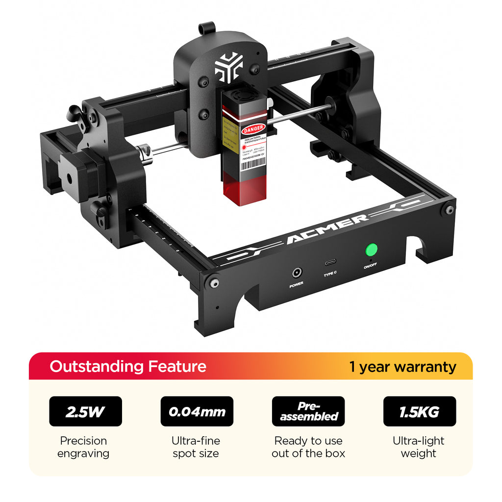 ACMER S1 Portable Laser Engraver Mini Machine