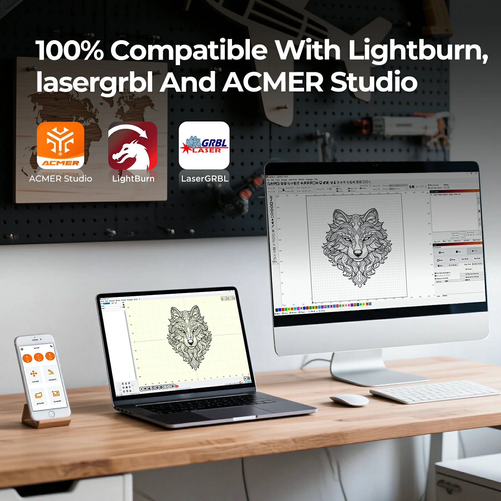 ACMER K1 Enclosed Portable Laser Engraver