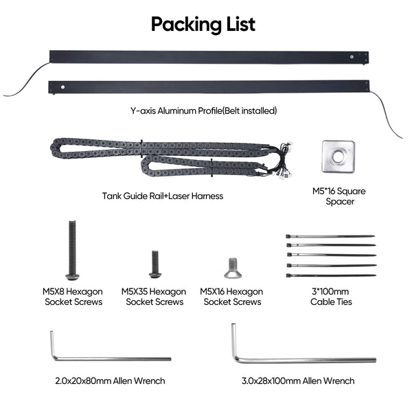 L60 Engraving Area Expansion Kit for ACMER P1