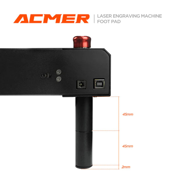 Metal Heightening Risers for ACMER