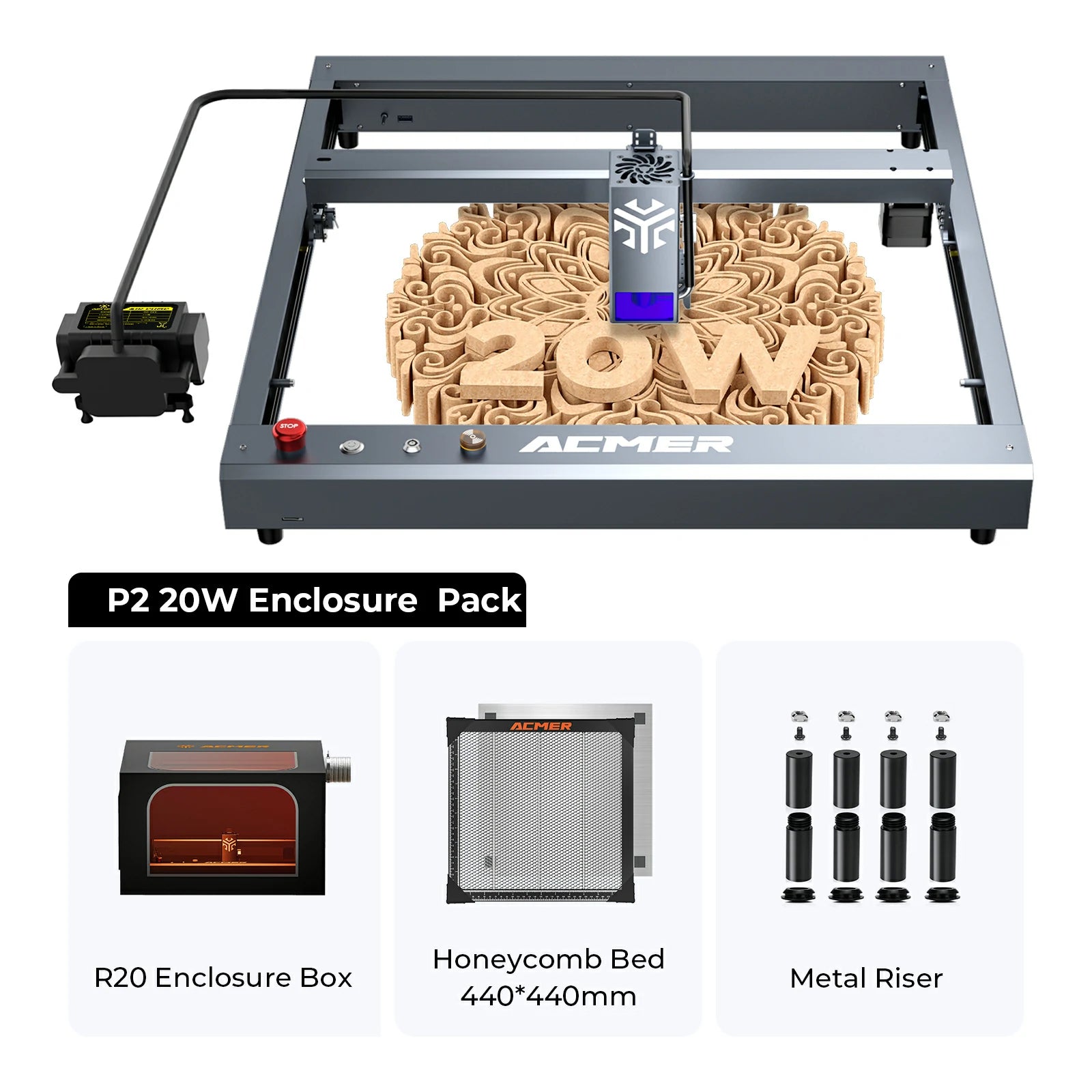 ACMER P2 Laser Engraver Cutting Machine