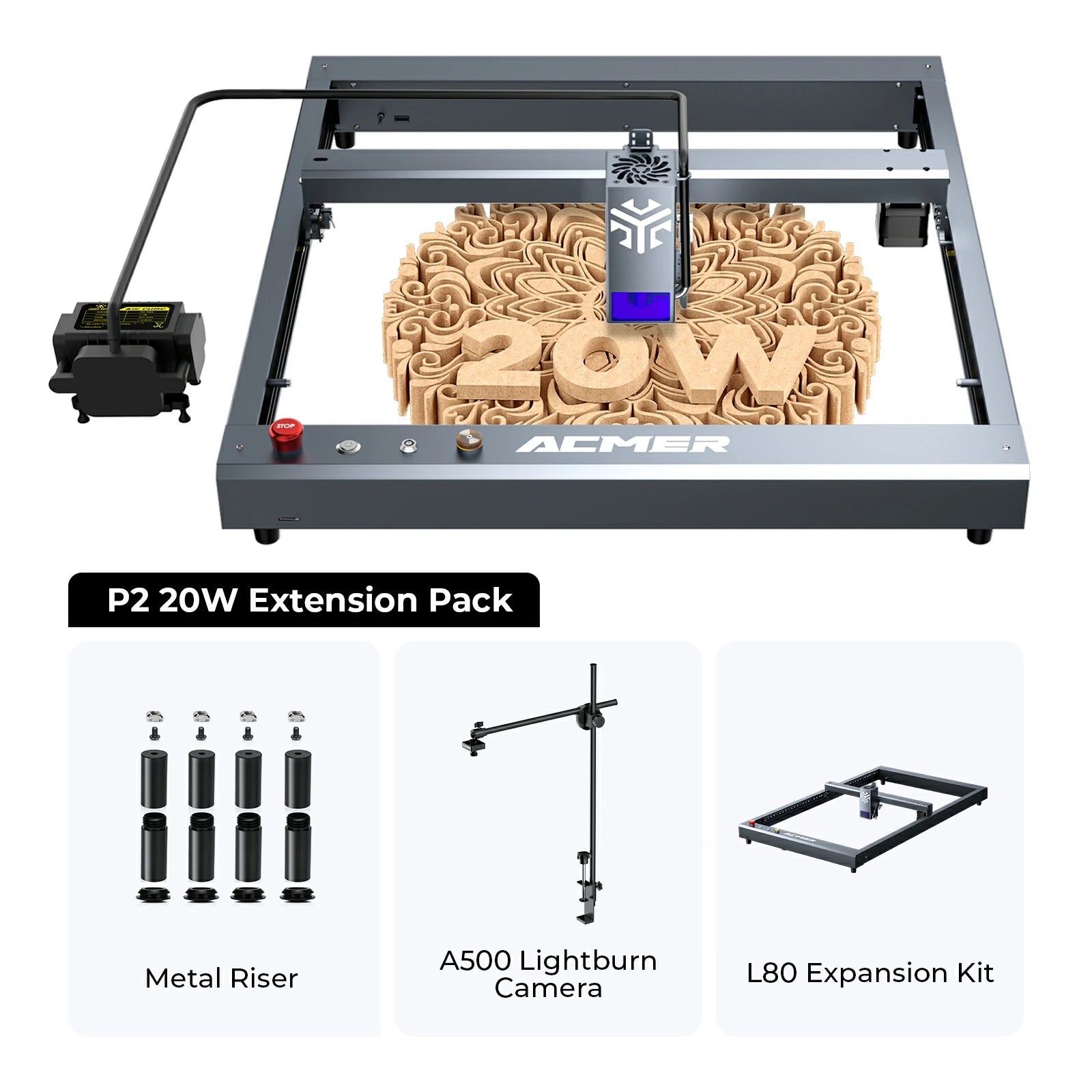 ACMER P2 Laser Engraver Cutting Machine