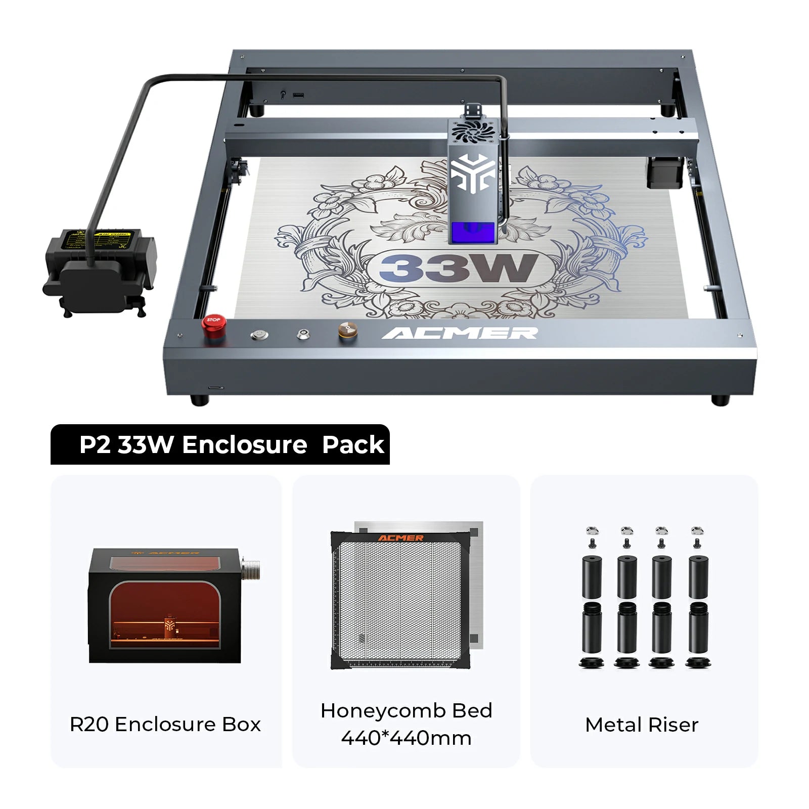 ACMER P2 Laser Engraver Cutting Machine
