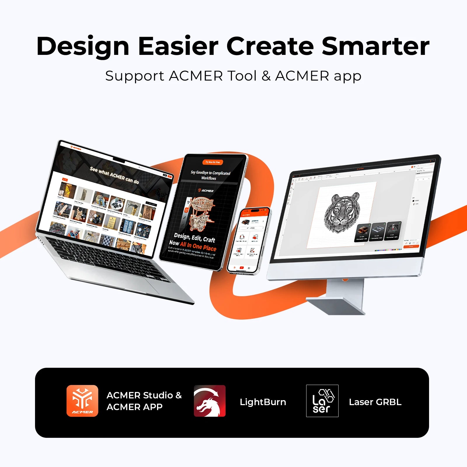 ACMER P3 48W Diode Enclosed Laser Engraver