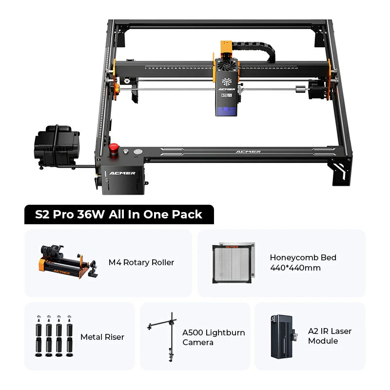 ACMER S2 Pro Laser Engraver Cutting Machine