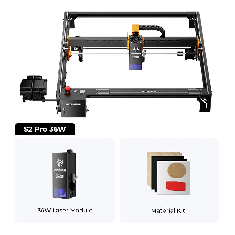 ACMER S2 Pro Laser Engraver Cutting Machine