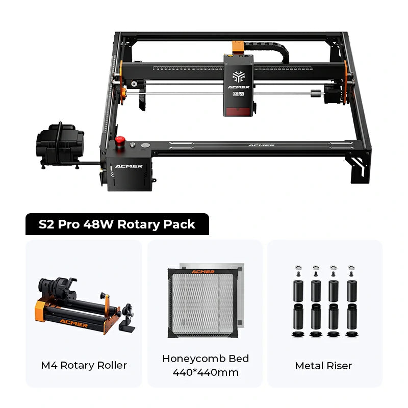 ACMER S2 Pro Laser Engraver Cutting Machine