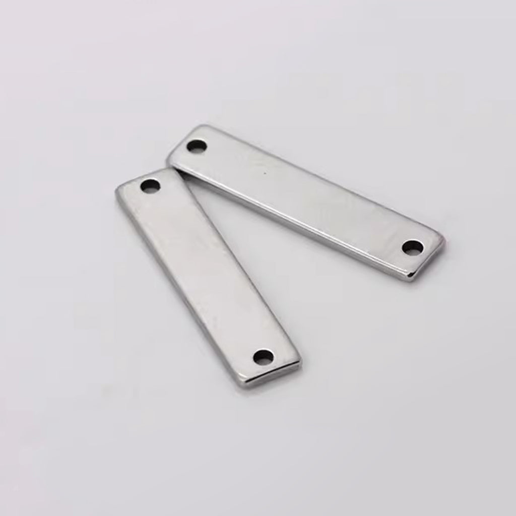 Stainless Steel Rectangle Pendant