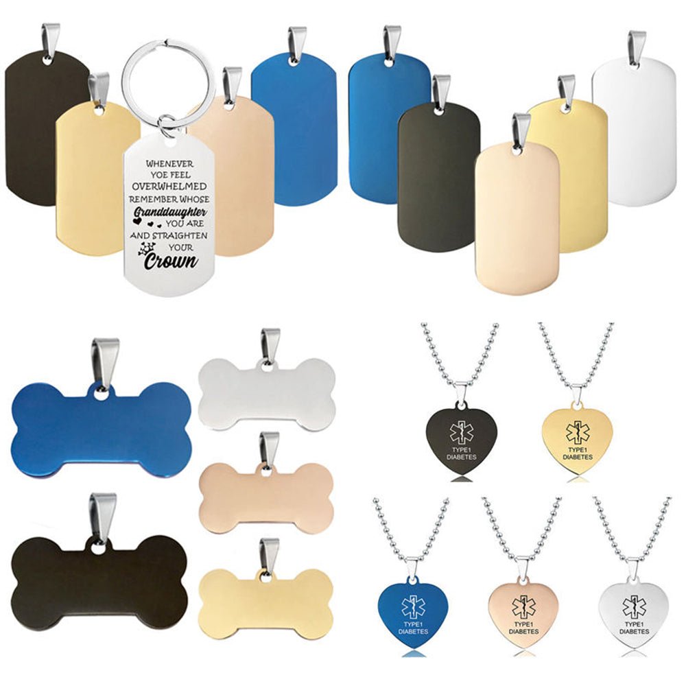 Engraved Dog Tags - ACMER