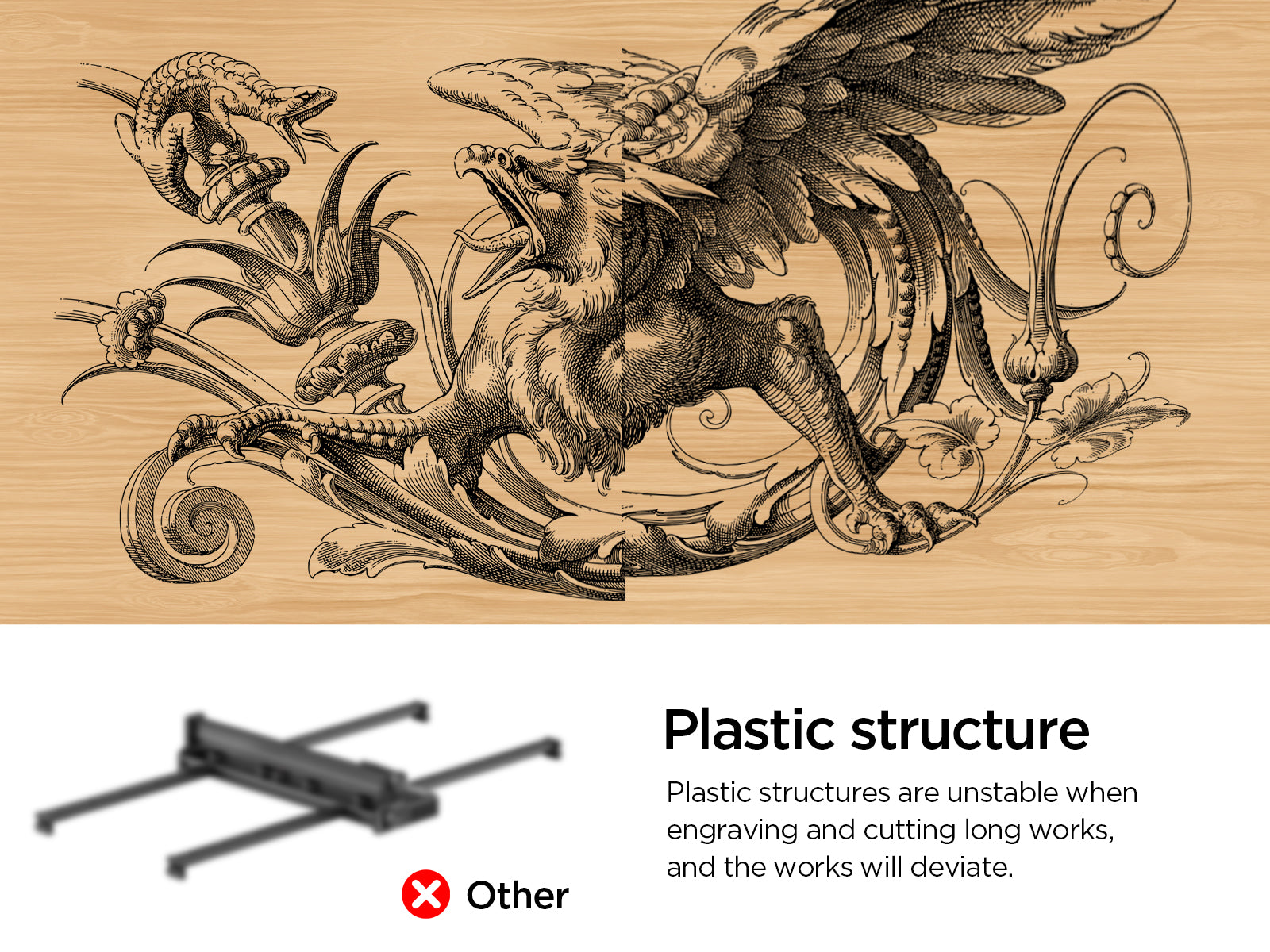 ACMER Auto Conveyor Feeder-plastic structure