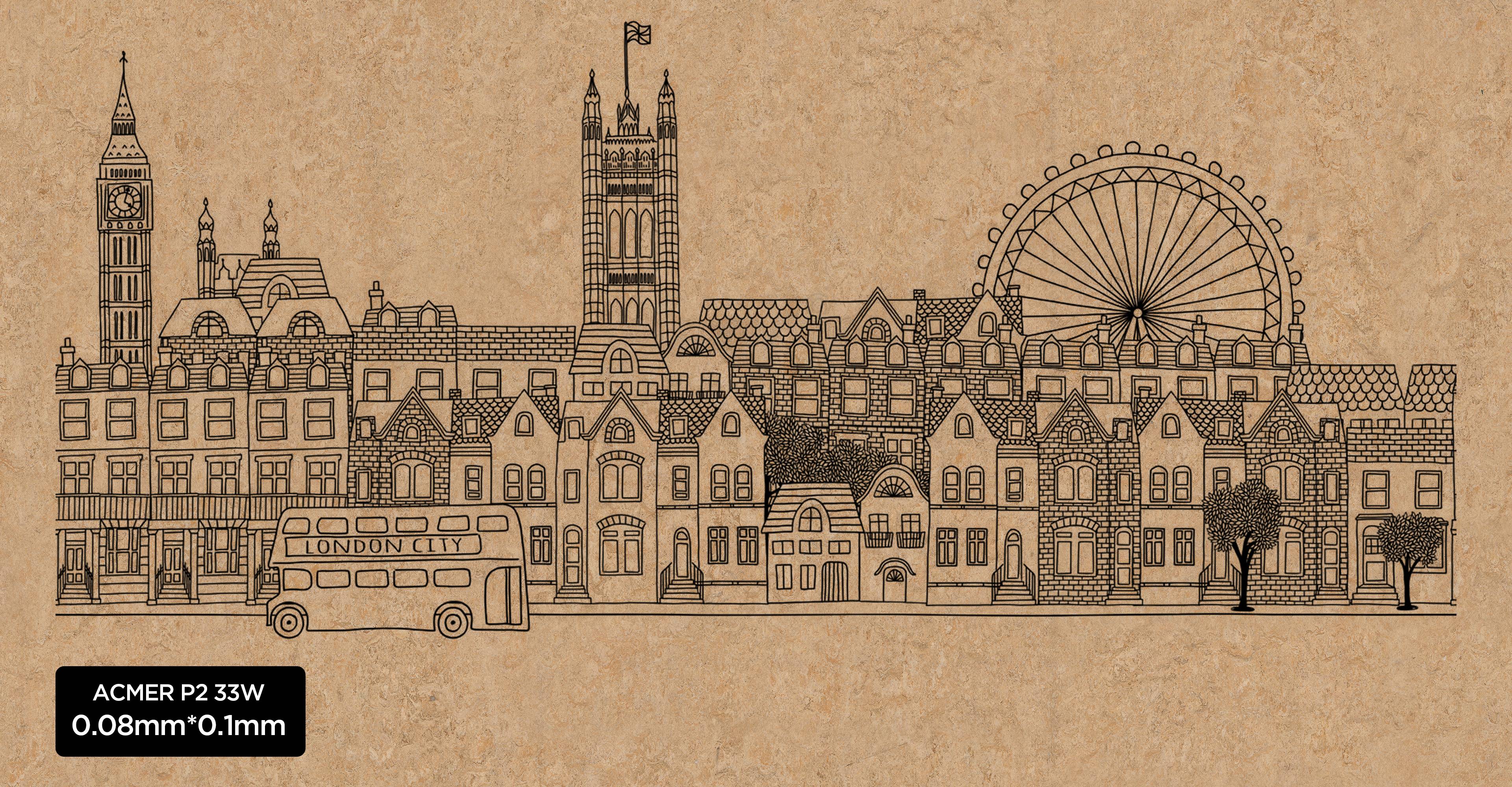 2024 best laser engraver machine-P2 33w-fine engraving