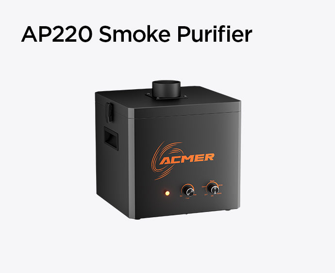 2024 best laser engraving machine-P2 33w-smoke purifier