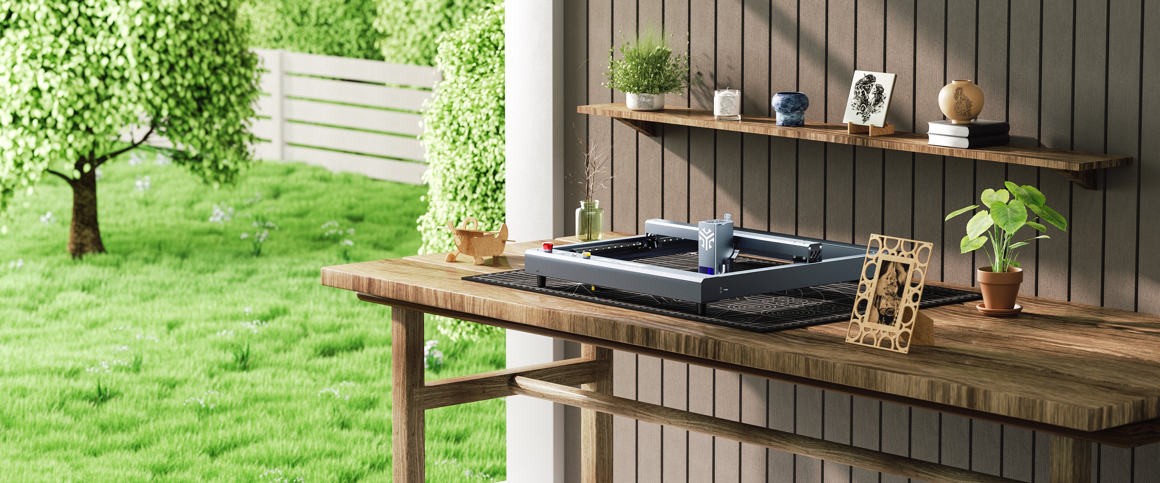 ACMER laser engraving machine-P2 33W powerful laser engraver