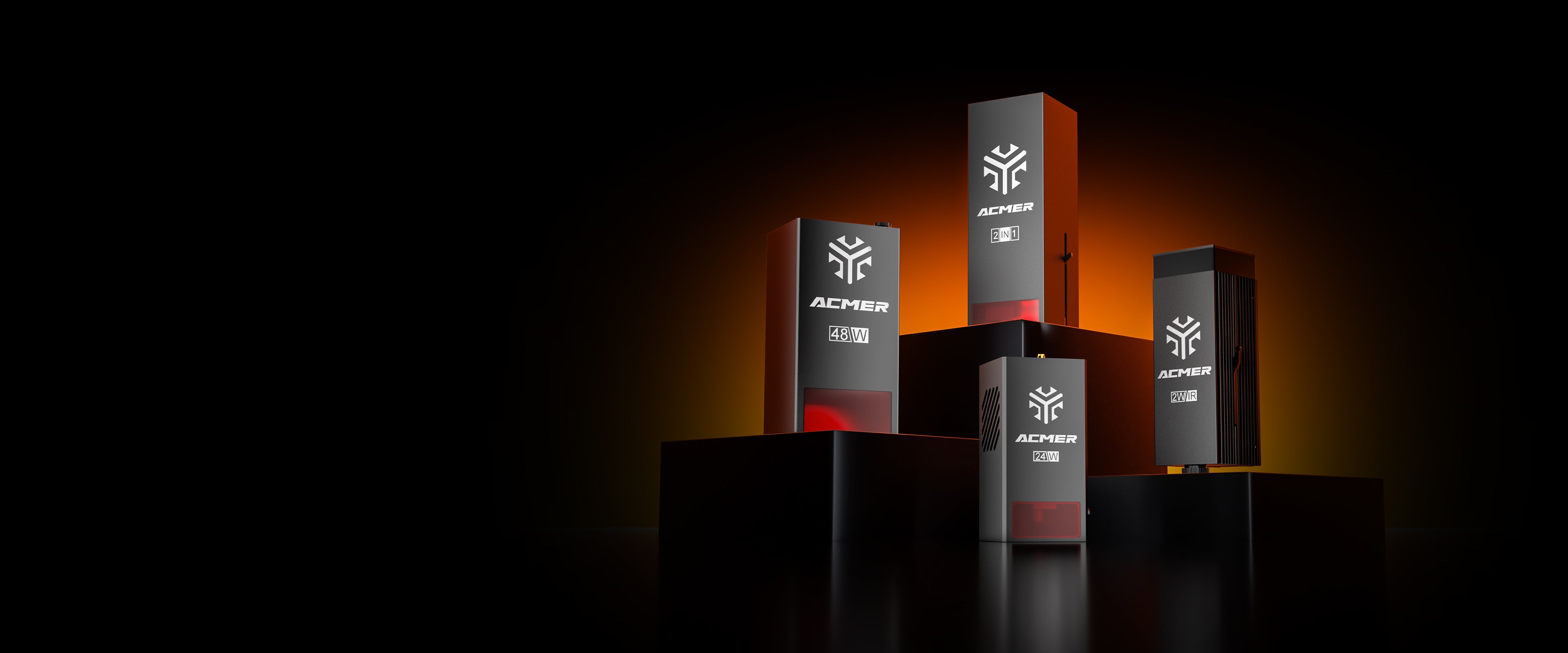 ACMER P3 IR Diode Enclosed Dual Laser Engraver