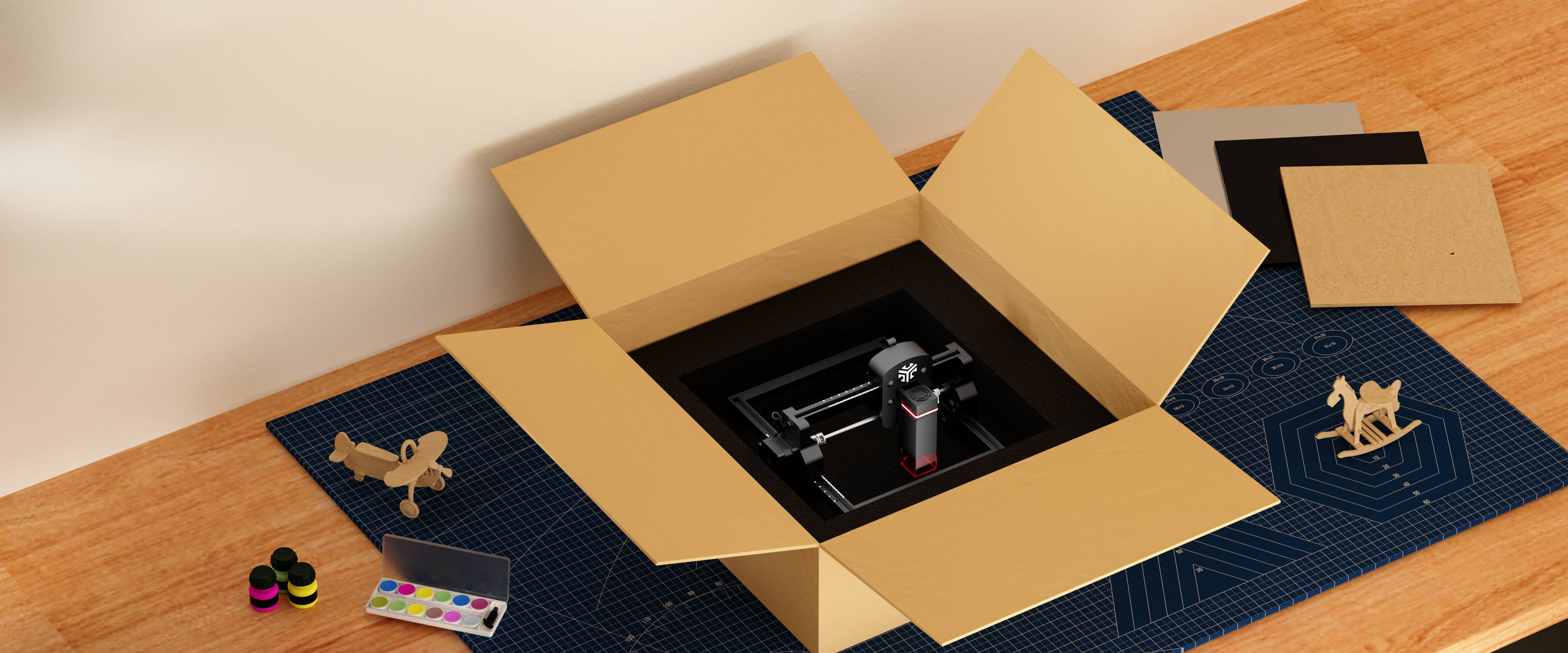 Smallest portable laser engraver mini machine-2.5W/3.5W