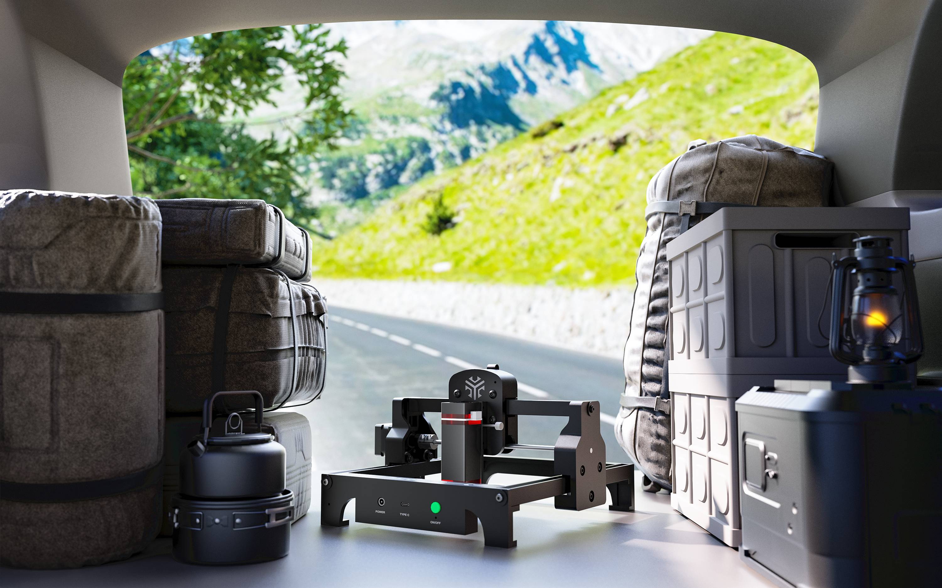 Smallest portable laser engraver mini machine-2.5W/3.5W