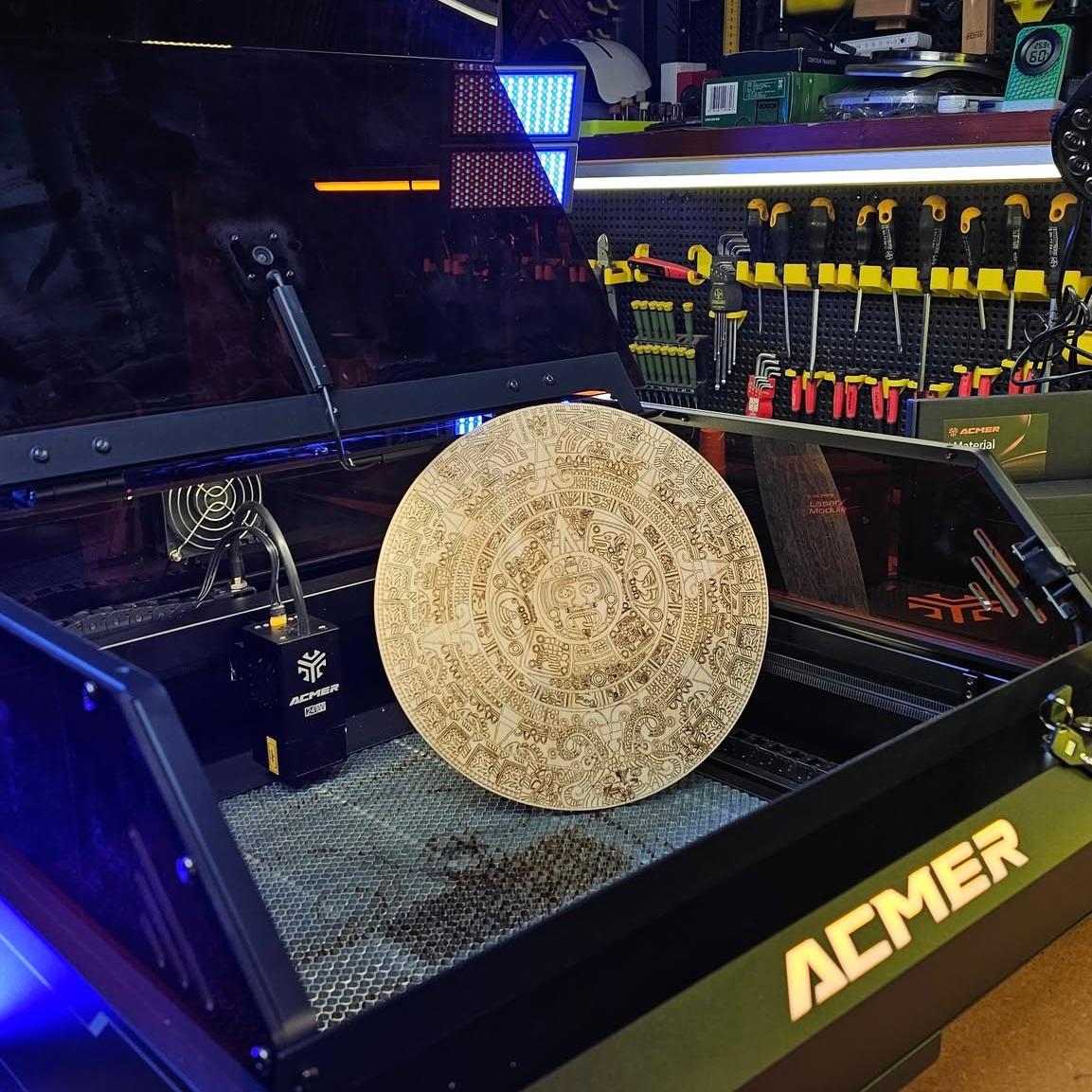 I would recommend the ACMER P3 laser engraver without reservation.