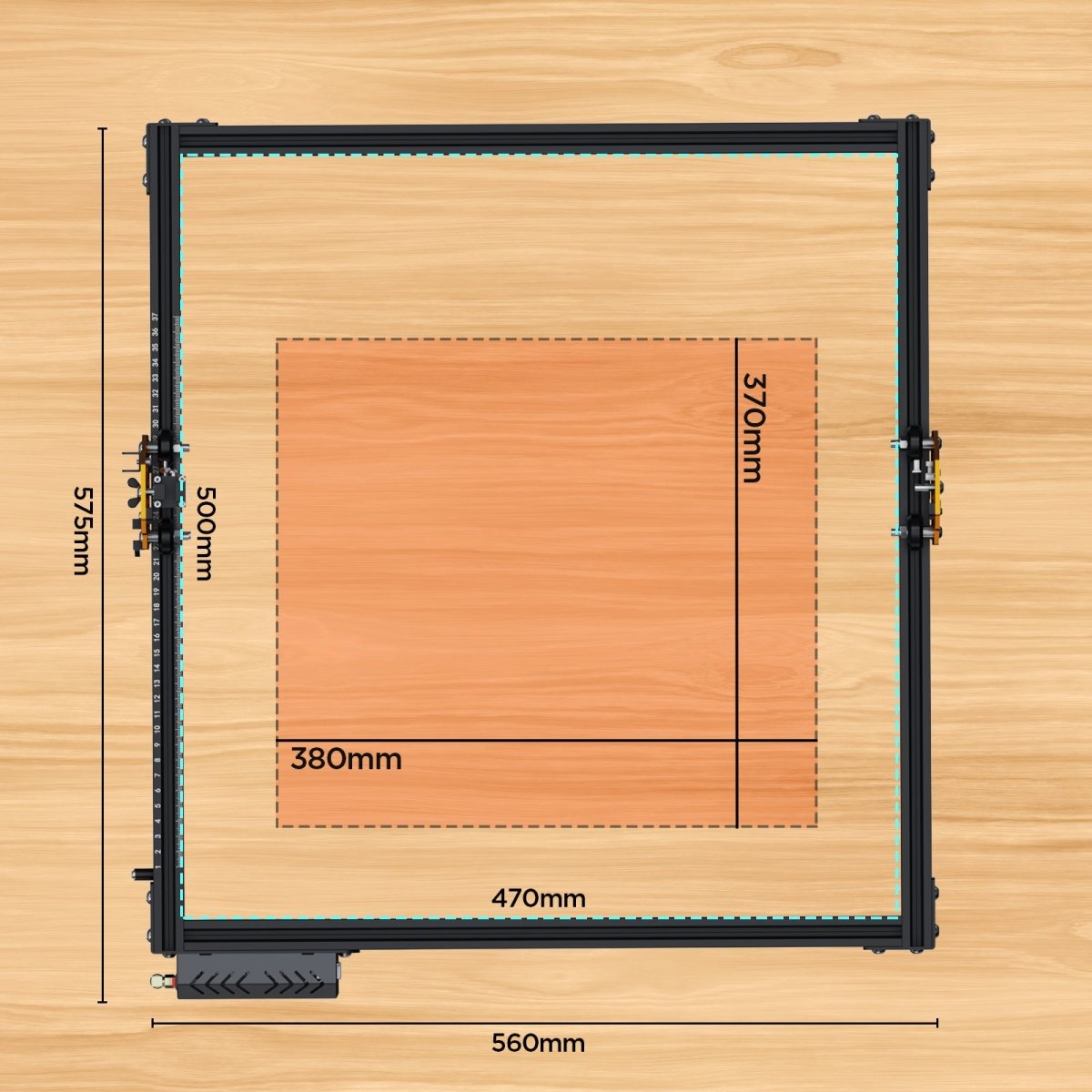 Official Refurbished - E10 Honeycomb Laser Bed with Pins - ACMER