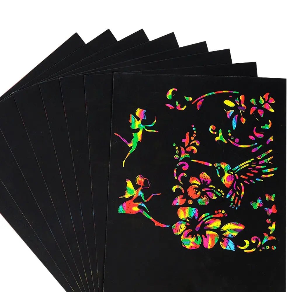 Rainbow Scratch Paper（10pcs） - ACMER