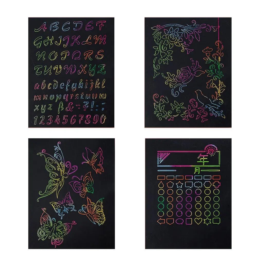 Rainbow Scratch Paper（10pcs） – ACMER