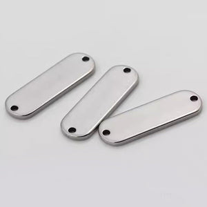 Stainless Steel Rectangle Pendant - ACMER