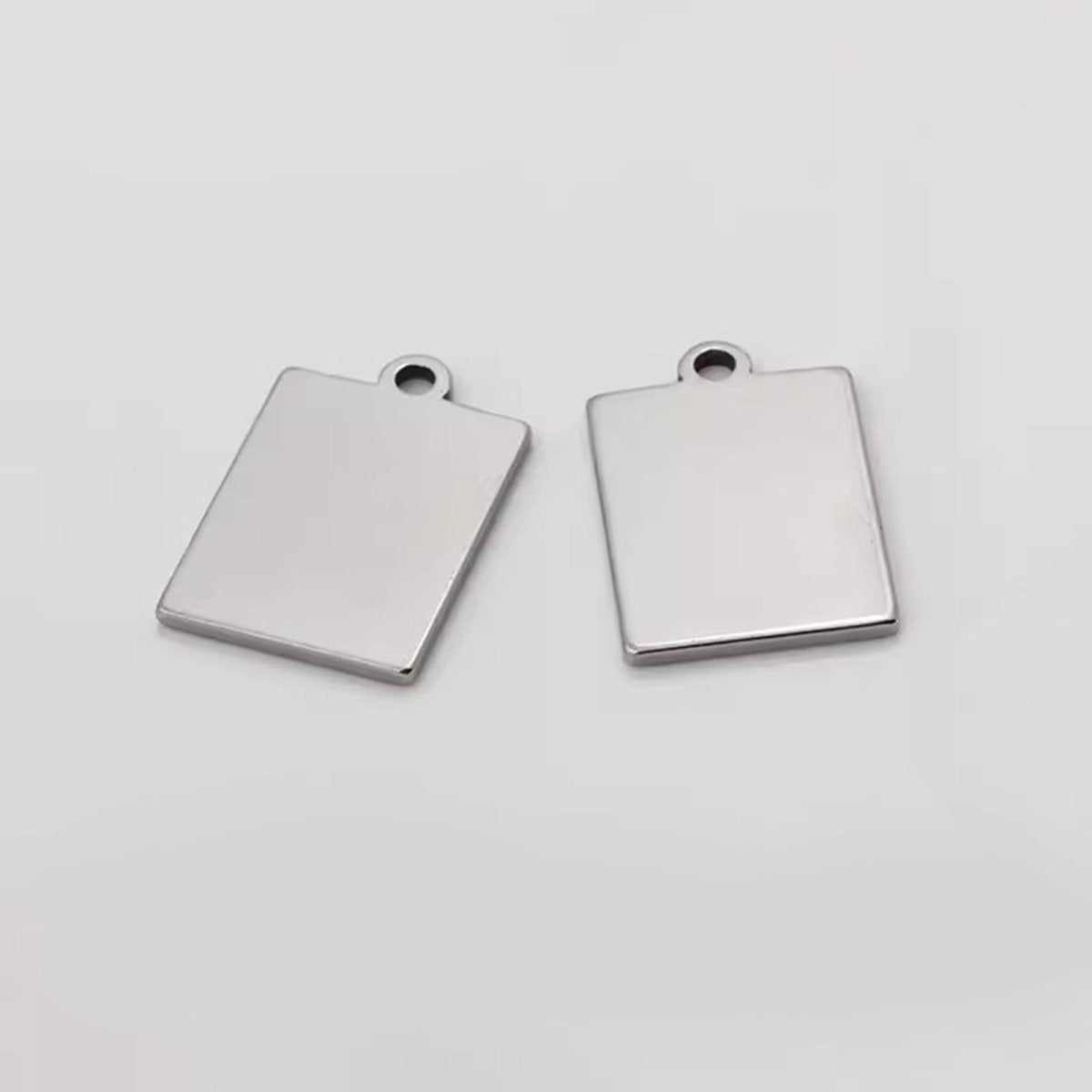 Stainless Steel Rectangle Pendant - ACMER