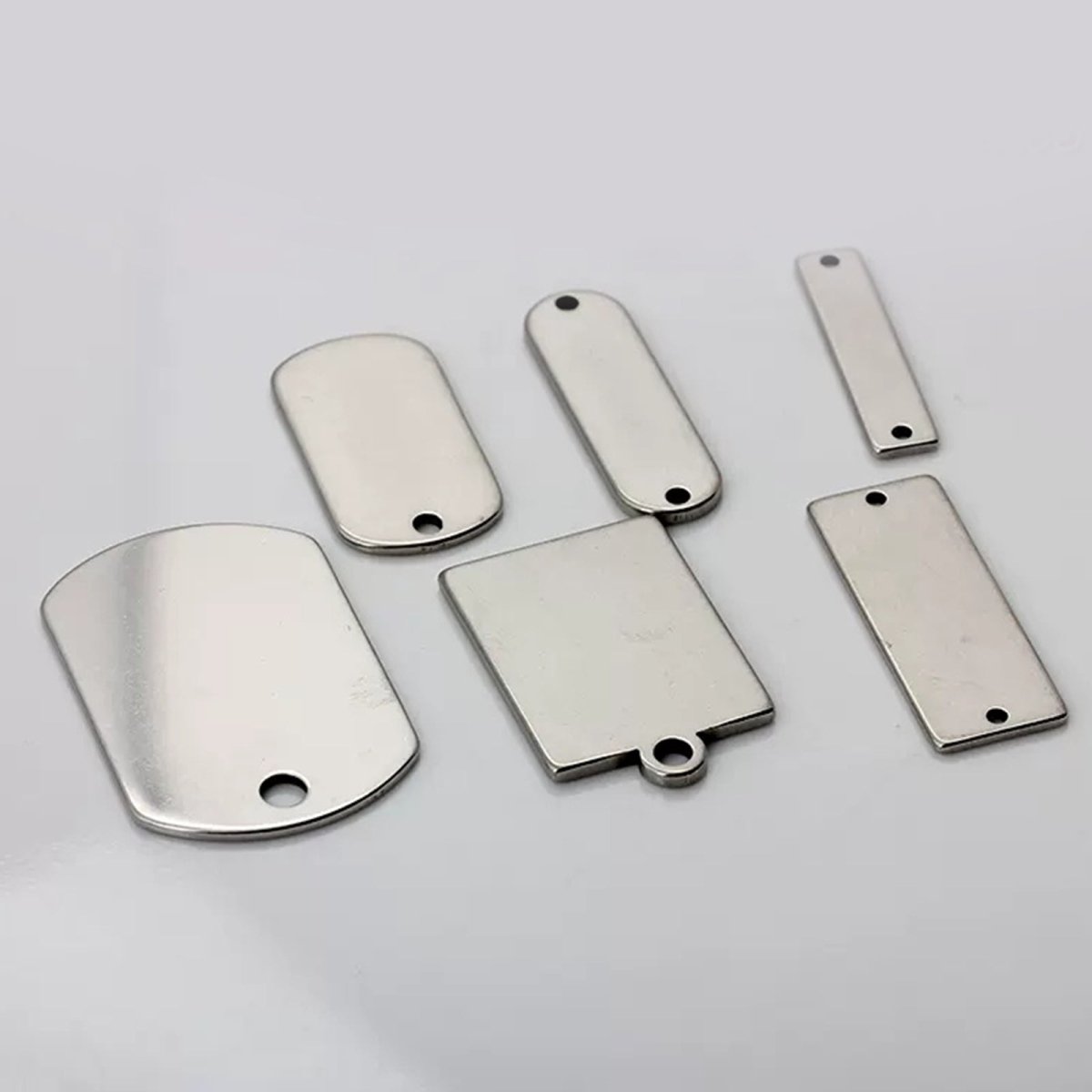 Stainless Steel Rectangle Pendant - ACMER