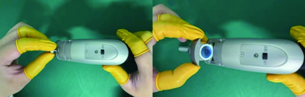 Protective lens inspection and cleaning steps from the XMetal manual