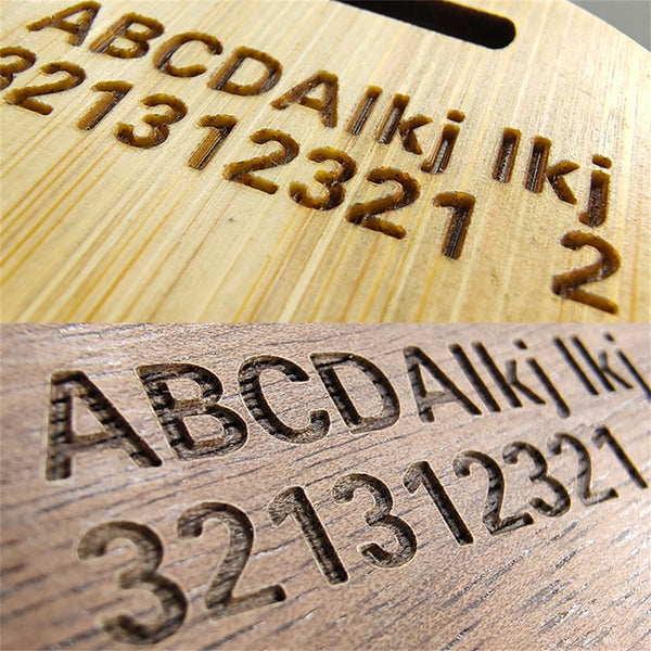 Wooden Keychain Blanks Laser Engraving Blanks Wood - Temu