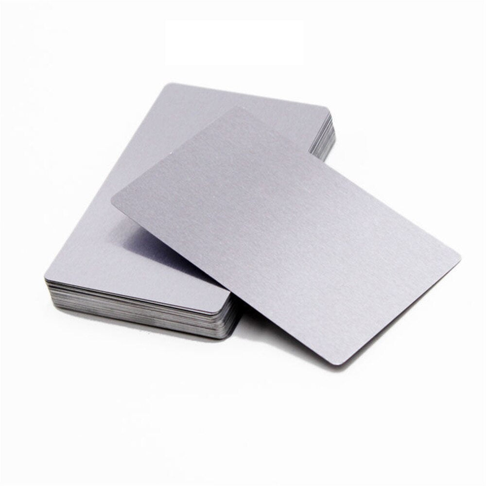 Aluminum business cards - ACMER